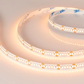Фото #1 товара Светодиодная лента RT-A240-10mm 24V Warm2400 (19.2 W/m, IP20, 3528, 5m) (Arlight, Открытый)