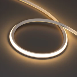 Фото #1 товара Светодиодная лента герметичная MOONLIGHT-3D-T-X544-10x10mm 24V Warm3000 (8 W/m, IP67, 5m, wire x1) (Arlight, Вывод боковой, 3 года)