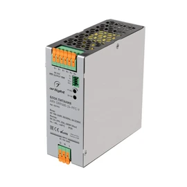 Фото #1 товара Блок питания ARV-DRP480-24-PFC-Y (24V, 20A, 480W) (Arlight, IP20 Металл, 5 лет)