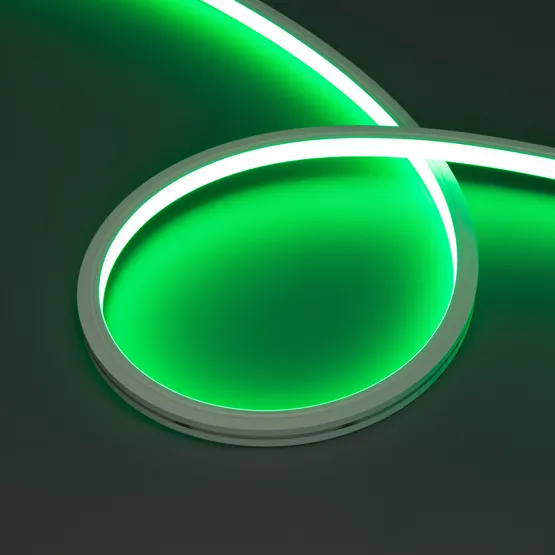 Фото #3 товара Светодиодная лента герметичная MOONLIGHT-TOP-B84-13x12mm 24V RGB (12 W/m, IP67, 5m, wire x2) (Arlight, Вывод боковой, 3 года)