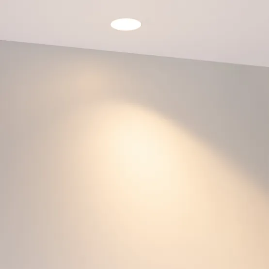 Фото #4 товара Светильник MS-ARADO-TRIMLESS-R65-9W Warm3000 (WH-WH, 55 deg, 230V) (Arlight, IP20 Металл, 5 лет)