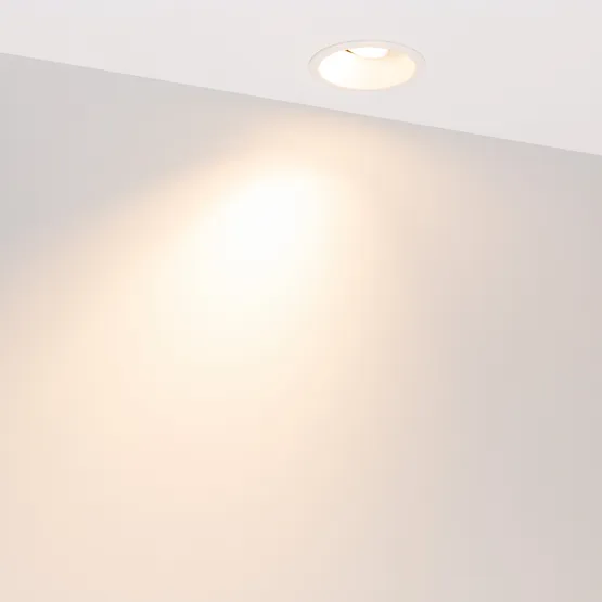 Фото #4 товара Светильник MS-FLOW-BUILT-R85-12W Warm3000 (WH, 38 deg, 230V) (Arlight, IP20 Металл, 5 лет)