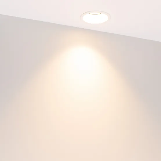 Фото #3 товара Светильник MS-FLOW-BUILT-R85-12W Warm3000 (WH, 38 deg, 230V) (Arlight, IP20 Металл, 5 лет)