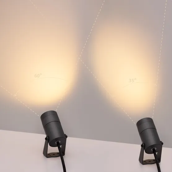 Фото #2 товара Прожектор ALT-SPARK-ZOOM-R52-8W Warm3000 (Графит, 35-60 deg, 230V) (Arlight, IP67 Металл, 5 лет)
