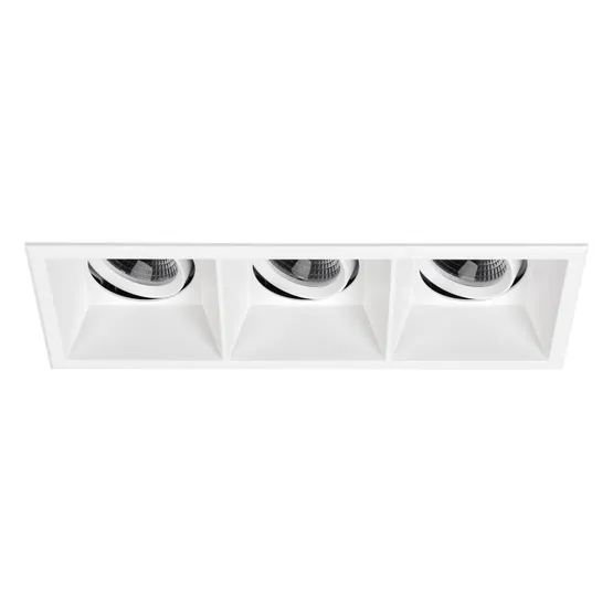Фото #1 товара Светильник MS-FLOW-BUILT-S230x85-3x12W Warm3000 (WH, 55 deg, 230V) (Arlight, IP20 Металл, 5 лет)