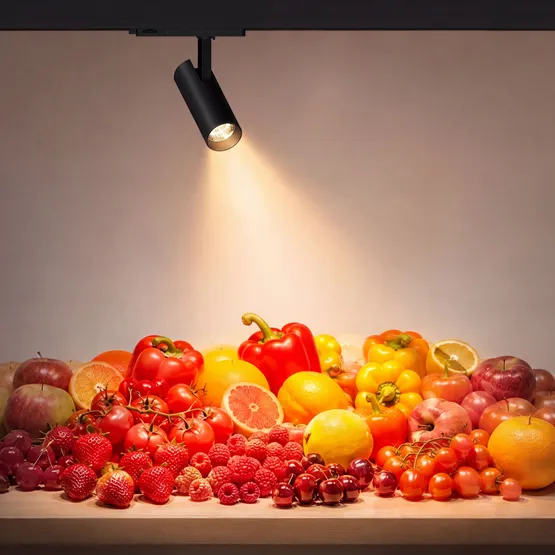 Фото #2 товара Светильник LGD-GERA-4TR-R74-20W Warm SP3000-Fruit (Черный, 15 deg, 230V) (Arlight, IP20 Металл, 5 лет)