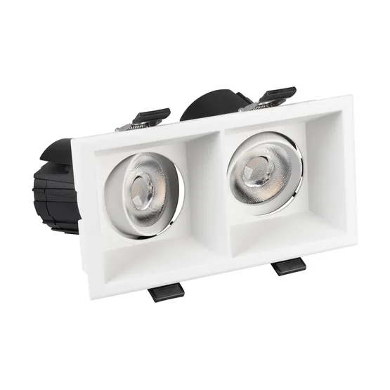 Фото #6 товара Светильник MS-FLOW-BUILT-S157x85-2x12W Day4000 (WH, 55 deg, 230V) (Arlight, IP20 Металл, 5 лет)
