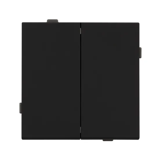 Фото #2 товара Механизм выключателя управления шторами SWT-TENDO-MKR2-SFPL-BK (230V, 10A) (Arlight, Матовый черный)