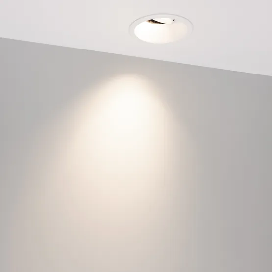 Фото #4 товара Светильник MS-FLOW-BUILT-R85-6W Day4000 (WH, 38 deg, 230V) (Arlight, IP20 Металл, 5 лет)