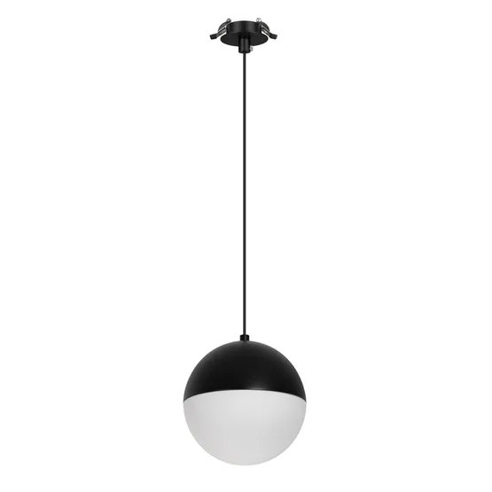 Фото #1 товара Светильник SP-EMISFERO-HANG-BUILT-R150-11W Warm3000 (BK, 170 deg, 230V) (Arlight, IP20 Металл, 3 года)