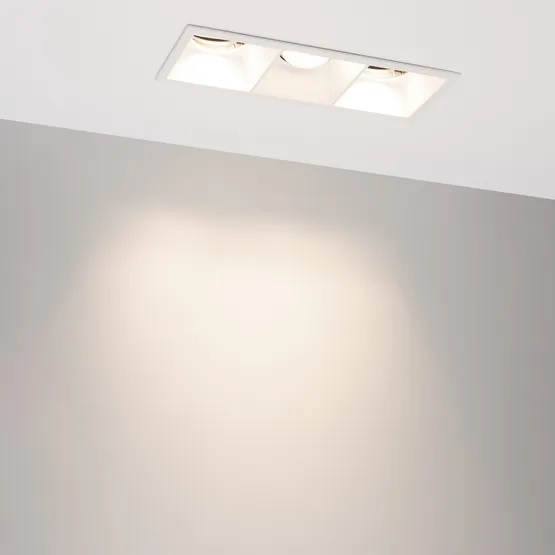 Фото #2 товара Светильник MS-FLOW-BUILT-S230x85-3x12W Day4000 (BK, 15 deg, 230V) (Arlight, IP20 Металл, 5 лет)