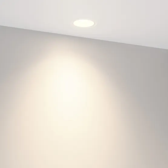 Фото #4 товара Светильник MS-ATLAS-BUILT-R66-15W Day4000 (WH-WH, 35 deg, 230V) (Arlight, IP20 Металл, 5 лет)