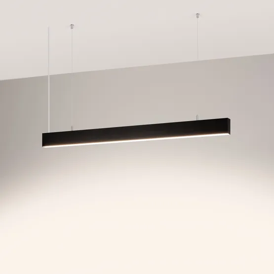 Фото #2 товара Светильник SP-LINE-HANG-3567-L960-32W Day4000 (BK, 120 deg, 230V) IP33 (Arlight, Металл)