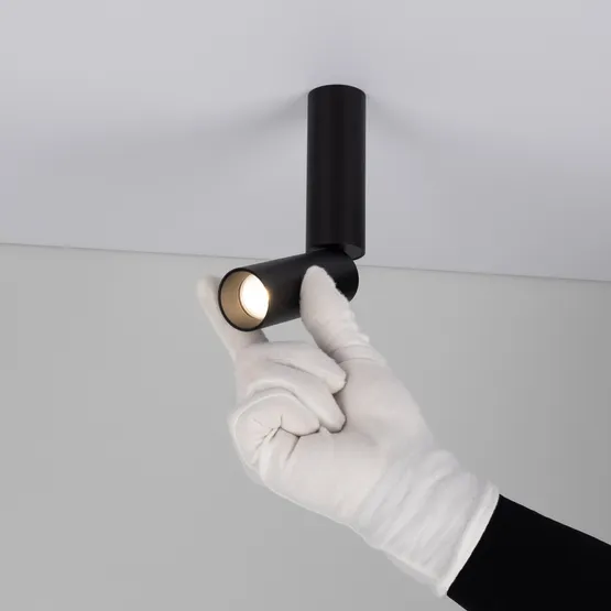 Фото #3 товара Светильник SP-NUANCE-SURFACE-FLAP-R35-7W Day4000 (BK, 36 deg, 230V) (Arlight, IP40 Металл, 5 лет)