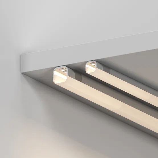 Фото #3 товара Профиль LINE-D-1111-2000 SQUARE ANOD (Arlight, Алюминий)