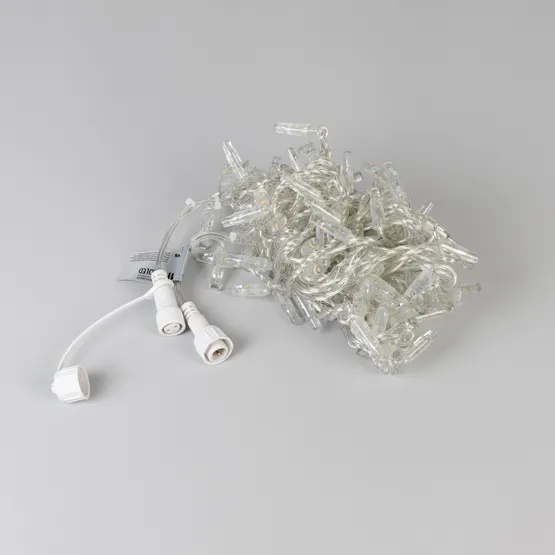 Фото #3 товара Светодиодная гирлянда ARD-STRING-CLASSIC-10000-CLEAR-100LED-FLASH Azure (230V, 7W) (Ardecoled, IP65)