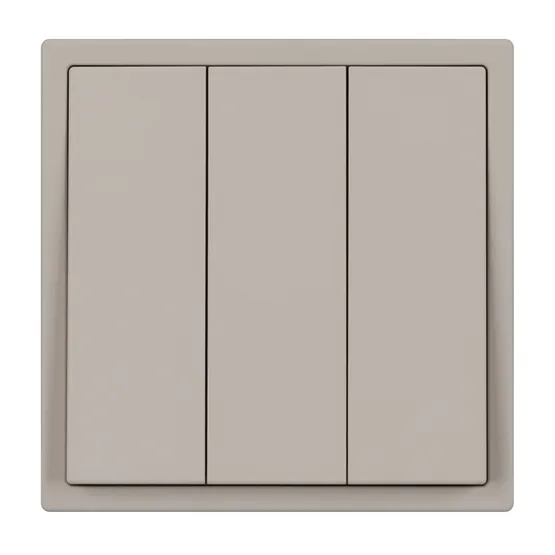 Фото #4 товара Механизм выключателя трехклавишный непроходной SWT-NOBE-MK03-SFPL-CA (230V, 10A) (Arlight, Кашемир)