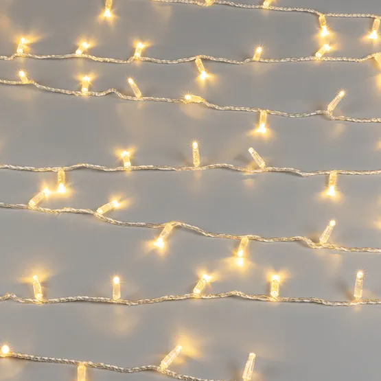 Фото #4 товара Светодиодная гирлянда ARD-STRING-CLASSIC-10000-CLEAR-100LED-STD WARM (230V, 7W) (Ardecoled, IP65)