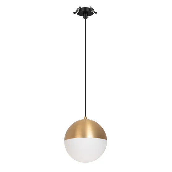 Фото #1 товара Светильник SP-EMISFERO-HANG-BUILT-R150-11W Day4000 (GD, 170 deg, 230V) (Arlight, IP20 Металл, 3 года)
