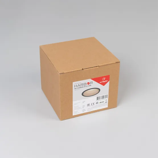 Фото #6 товара Светильник MS-HARBOR-R123-20W Day4000 (BK, 24 deg, 230V) (Arlight, IP20 Металл, 5 лет)