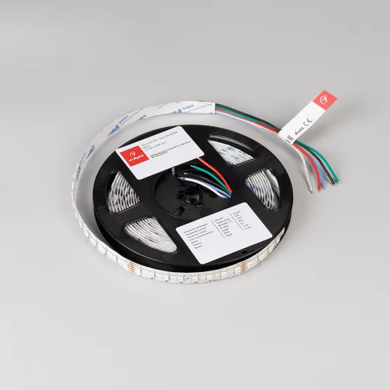 Фото #5 товара Светодиодная лента RZ-H96-12mm 24V RGBW-Warm (12 W/m, IP20, 5m) (Arlight, CRI>90)