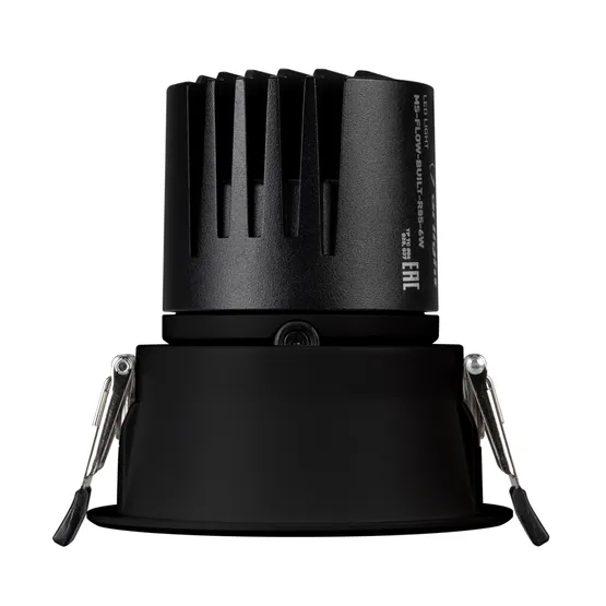 Фото #5 товара Светильник MS-FLOW-BUILT-R85-12W Day4000 (BK, 38 deg, 230V) (Arlight, IP20 Металл, 5 лет)