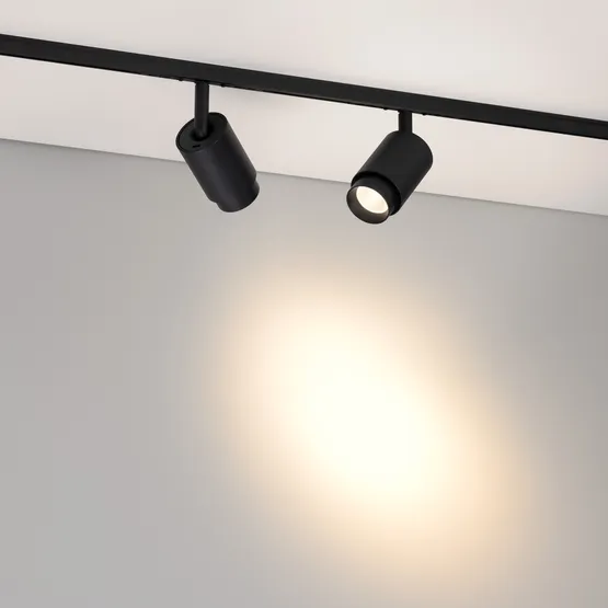 Фото #3 товара Светильник MAG-MICROCOSM-SPOT-ZOOM-R47-9W Warm3000 (BK, 15-55 deg, 24V) (Arlight, IP20 Металл, 5 лет)