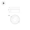 Минифото #2 товара Насадка с фиксированным углом LGD-ARTIFACT-LENS-R65 (WH, 30 deg) (Arlight, Металл)
