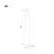 Минифото #3 товара Светильник LGD-LONDARI-BOLL-H900-12W Warm3000 (BK, 125 deg, 230V) (Arlight, IP65 Металл, 3 года)
