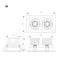 Минифото #2 товара Светильник MS-VORTEX-BUILT-S210x117-2x20W Warm3000 (BK-BK, 40 deg, 230V) (Arlight, IP20 Металл, 5 лет)