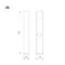 Минифото #2 товара Светильник LGD-SEKVOYA-BOLL-SOCKET-H900-11W Warm3000 (BK, 120 deg, 230V) (Arlight, IP54 Металл, 3 года)