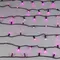 Минифото #4 товара Светодиодная гирлянда ARD-STRING-CLASSIC-10000-BLACK-100LED-FLASH PINK (230V, 7W) (Ardecoled, IP65)
