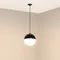 Минифото #2 товара Светильник SP-EMISFERO-HANG-BUILT-R150-11W Warm3000 (BK, 170 deg, 230V) (Arlight, IP20 Металл, 3 года)