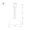 Минифото #5 товара Светильник SP-RESTO-HANG-R800-88W Warm3000 (BK, 100 deg, 230V) (Arlight, IP20 Металл, 3 года)