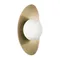 Минифото #1 товара Светильник SP-PERLEN-WALL-L350-6W Warm3200-MIX (BR, 150 deg, 230V, TOUCH-DIM) (Arlight, IP20 Металл, 5 лет)