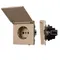 Минифото #1 товара Механизм розетки влагозащищённый SCT-TENDO-MCP-PL-GD (230V, 16A) (Arlight, -)